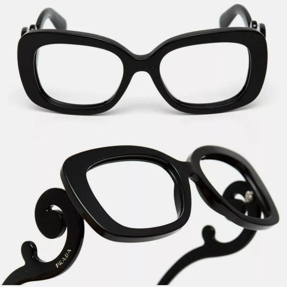 PRADA baroque sunglasses frame only with case
